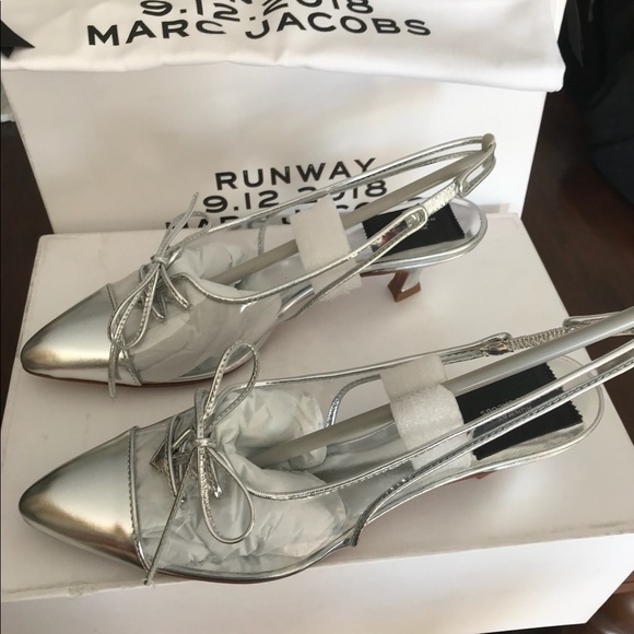 Marc By Marc Jacobs Shoes - Marc Jacobs Transparent and Silver Cap Toe Shoes